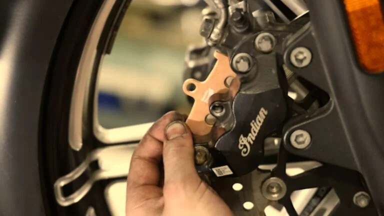 Motorbike brake repair